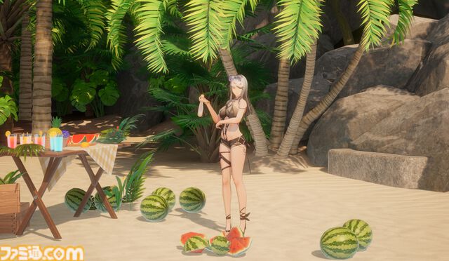 『スノウブレイク：禁域降臨』AR機能ありの水着衣装をはじめ、多彩なコンテンツが楽しめる“常夏の休日”が実装。新規プレイヤー向けのボーナスも