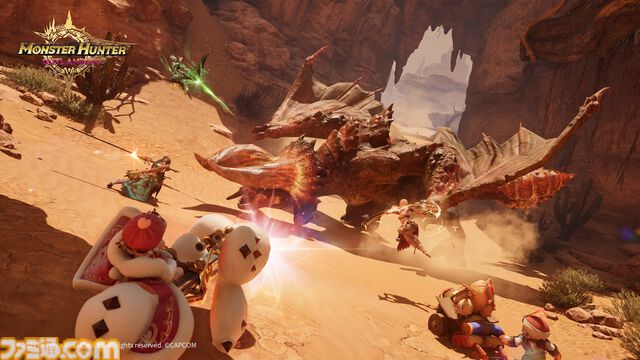 『モンスターハンターアウトランダーズ』頼もしい味方“冒険者”やクラフトを駆使した探索シーンを確認できるトレーラー公開。クローズドβテスト参加者も募集開始