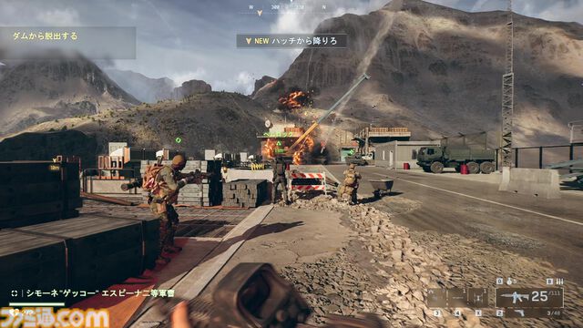 『バトルフィールド6』シングルプレイ（キャンペーン）を先行プレイ。どんな場面でも除細動器で助けてくれる“ロペス”に愛着が沸いた【BF6】