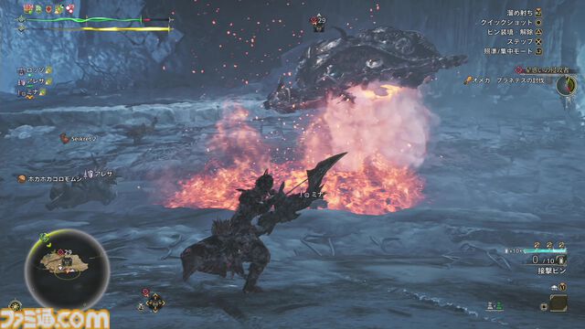 『モンハンワイルズ』×『FF14』コラボ“オメガ・プラネテス”は右・左舷の波動砲もバッチリ再現。『FF14』らしさを踏襲しながら『モンハン』らしいバトルに！【TGS2025】