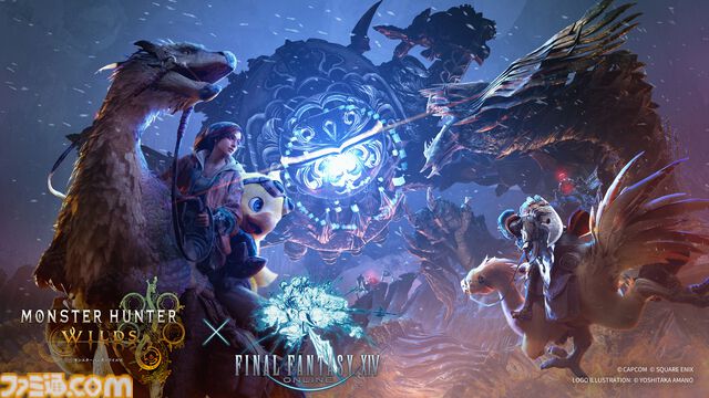 『モンハンワイルズ』×『FF14』コラボは9月29日より配信。まさかの暗黒騎士とピクトマンサーが登場！【TGS2025 カプコンオンラインプログラム】