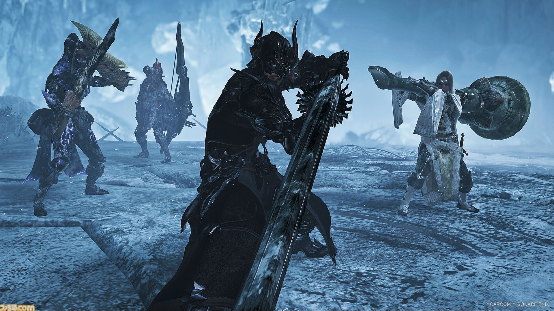 『モンハンワイルズ』×『FF14』コラボは9月29日より配信。まさかの暗黒騎士とピクトマンサーが登場！【TGS2025 カプコンオンラインプログラム】