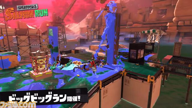 『スプラトゥーン3』新イベント“ビッグビッグラン”が開催決定。ヨコヅナ、タツ、ジョーのオカシラ3体が連合として同時に襲来!?