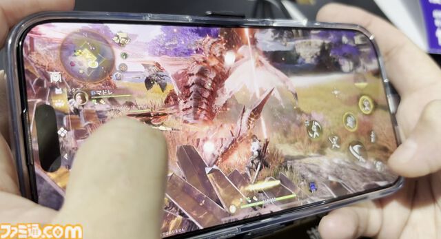 『モンスターハンターアウトランダーズ』独自の要素が満載ながらも狩猟体験はしっかりと『モンハン』。スマホ用に最適化されたUIでの操作も快適【TGS2025】