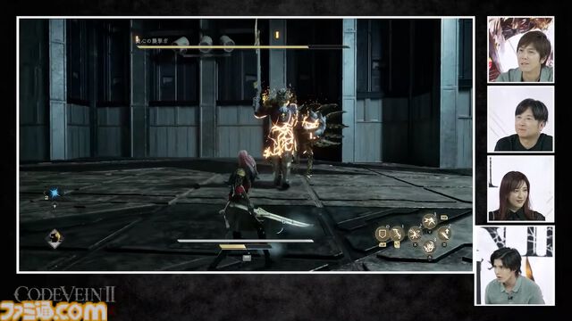 『コードヴェイン2』新武器は銃剣と双剣。実機プレイ映像で新たな吸血アクション“バット”の詳細も判明【TGS2025】