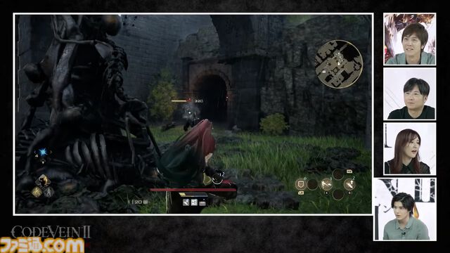『コードヴェイン2』新武器は銃剣と双剣。実機プレイ映像で新たな吸血アクション“バット”の詳細も判明【TGS2025】