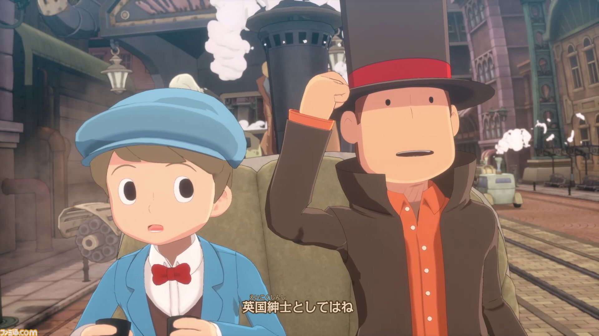 レイトン教授と蒸気の新世界』発売時期が“2026年”に決定。新たな冒険の