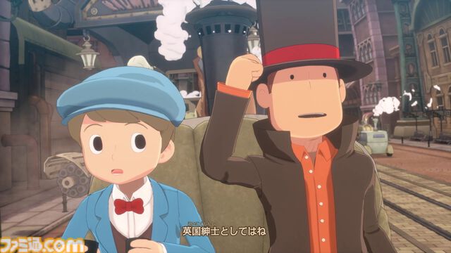 『レイトン教授と蒸気の新世界』発売時期が“2026年”に決定。新たな冒険の舞台でレイトンとルークが出会う最新映像が公開。TGS2025でも試遊可能