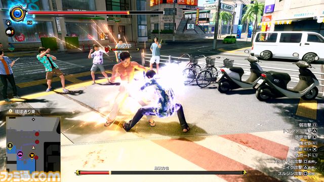 『龍が如く 極3/外伝 Dark Ties』先行プレイ。琉球街は着せ替えやOKAサーファーで満喫。峯はカラオケやプリクラもやる【TGS2025】