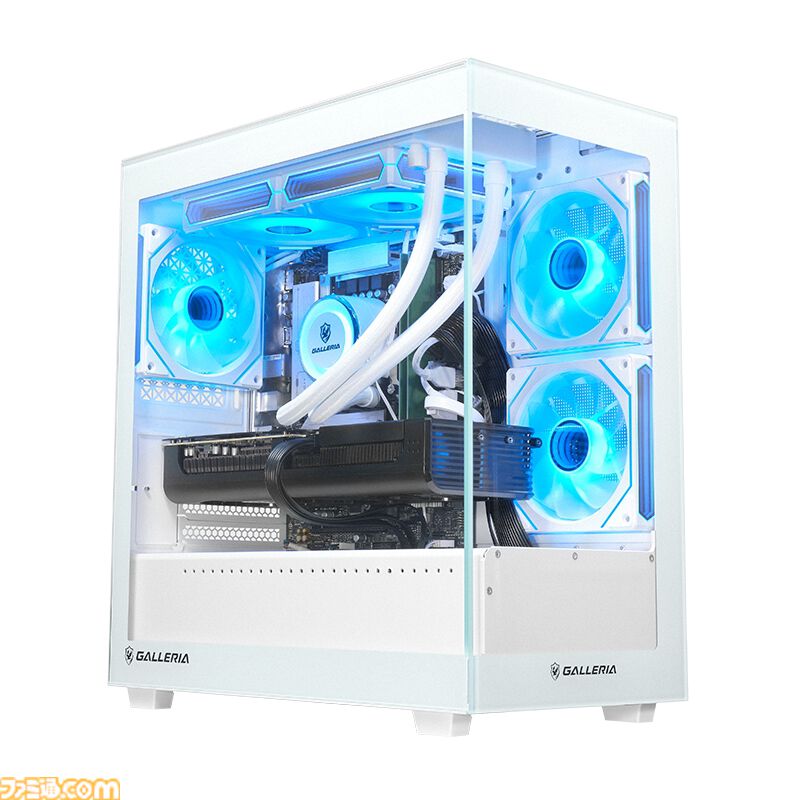 ゲーミングPC“ガレリア”新製品を紹介。ピラーレスデザイン採用モデル