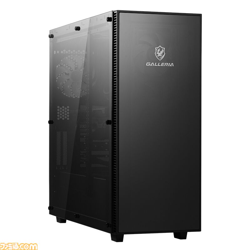 ゲーミングPC“ガレリア”新製品を紹介。ピラーレスデザイン採用