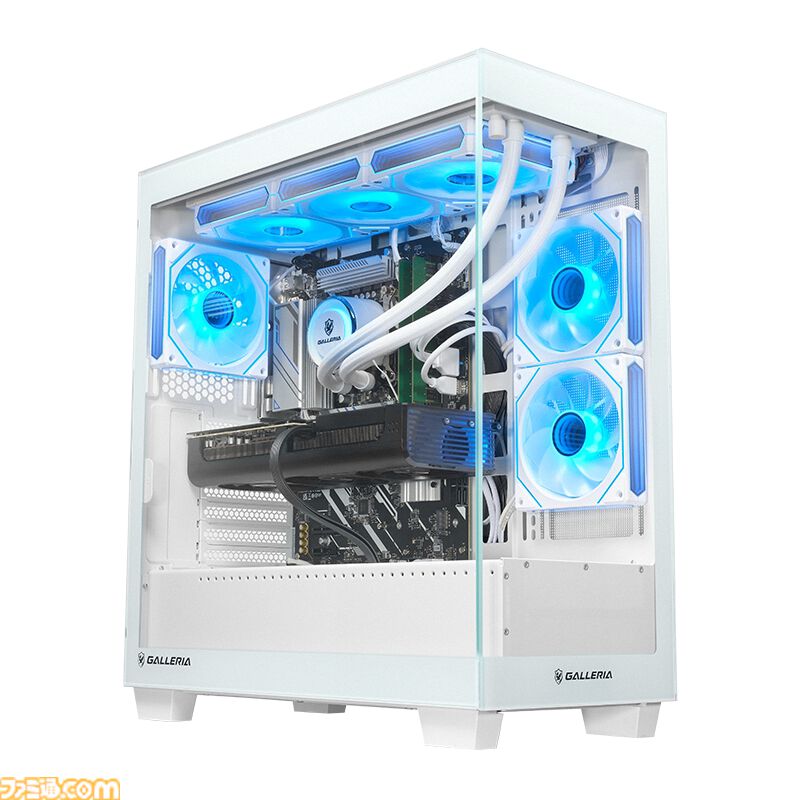 ゲーミングPC“ガレリア”新製品を紹介。ピラーレスデザイン採用モデル