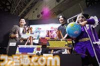 【REALFORCE】『Zガンダム』＆『逆襲のシャア』とコラボ。Zガンダム、百式、νガンダム、サザビーがゲーミングキーボード『GX1』に【TGS2025】