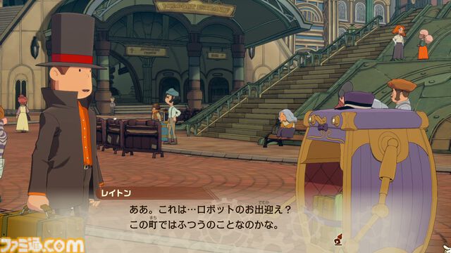 『レイトン教授と蒸気の新世界』ちょっと成長したルークの姿にグッとくる。チート級の蒸気機関技術で発展したアメリカ・スチームバイソンにてナゾトキ【TGS2025】