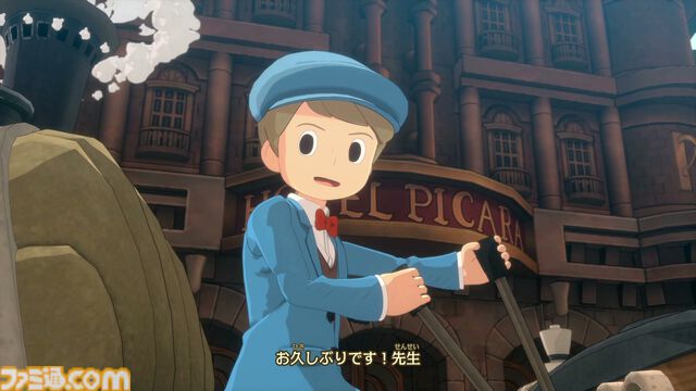 『レイトン教授と蒸気の新世界』ちょっと成長したルークの姿にグッとくる。チート級の蒸気機関技術で発展したアメリカ・スチームバイソンにてナゾトキ【TGS2025】