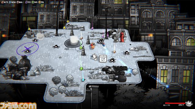 『ザ・ウィスカー・ウォッチ』2匹のネコが怪異に立ち向かう協力型ローグライクのSteamページが公開。敵を倒して人間を守るのもイタズラして困らせちゃうのもネコの気が向くまま