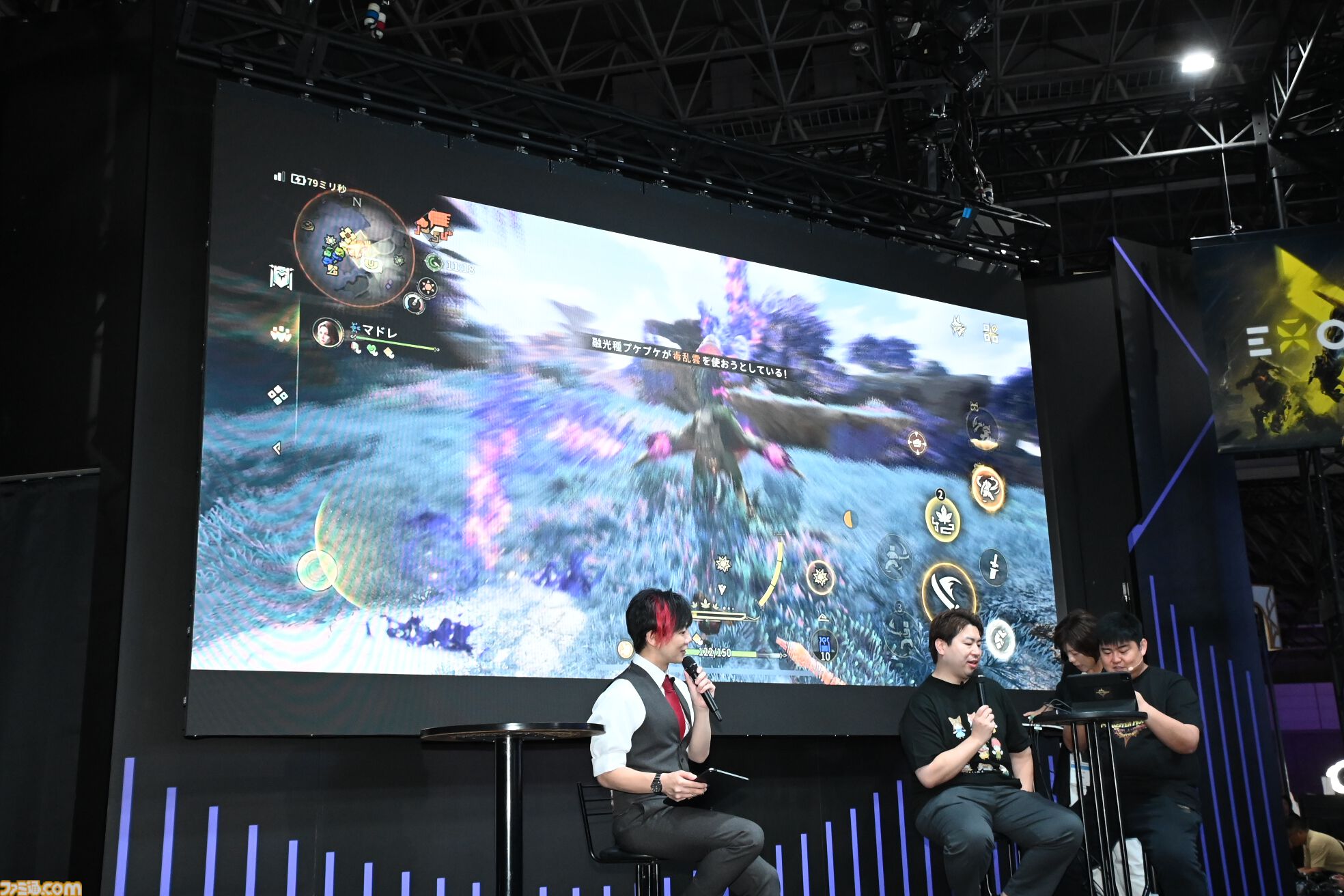 『モンスターハンターアウトランダーズ』新情報が続々公開。ステージイベントの実機プレイでは狂暴状態となった融光種リオレウスの大技も【TGS2025】