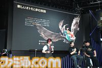 『モンスターハンターアウトランダーズ』新情報が続々公開。ステージイベントの実機プレイでは狂暴状態となった融光種リオレウスの大技も【TGS2025】