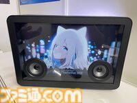 キー背面にIPS液晶を配置。映像・画像を表示できるキーボード“DS Pixel Pro”登場。Android OSとディスプレイを搭載したおしゃれスピーカーも展示中