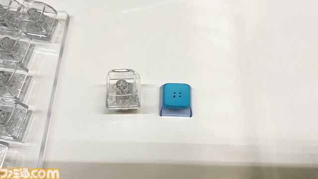 キー背面にIPS液晶を配置。映像・画像を表示できるキーボード“DS Pixel Pro”登場。Android OSとディスプレイを搭載したおしゃれスピーカーも展示中