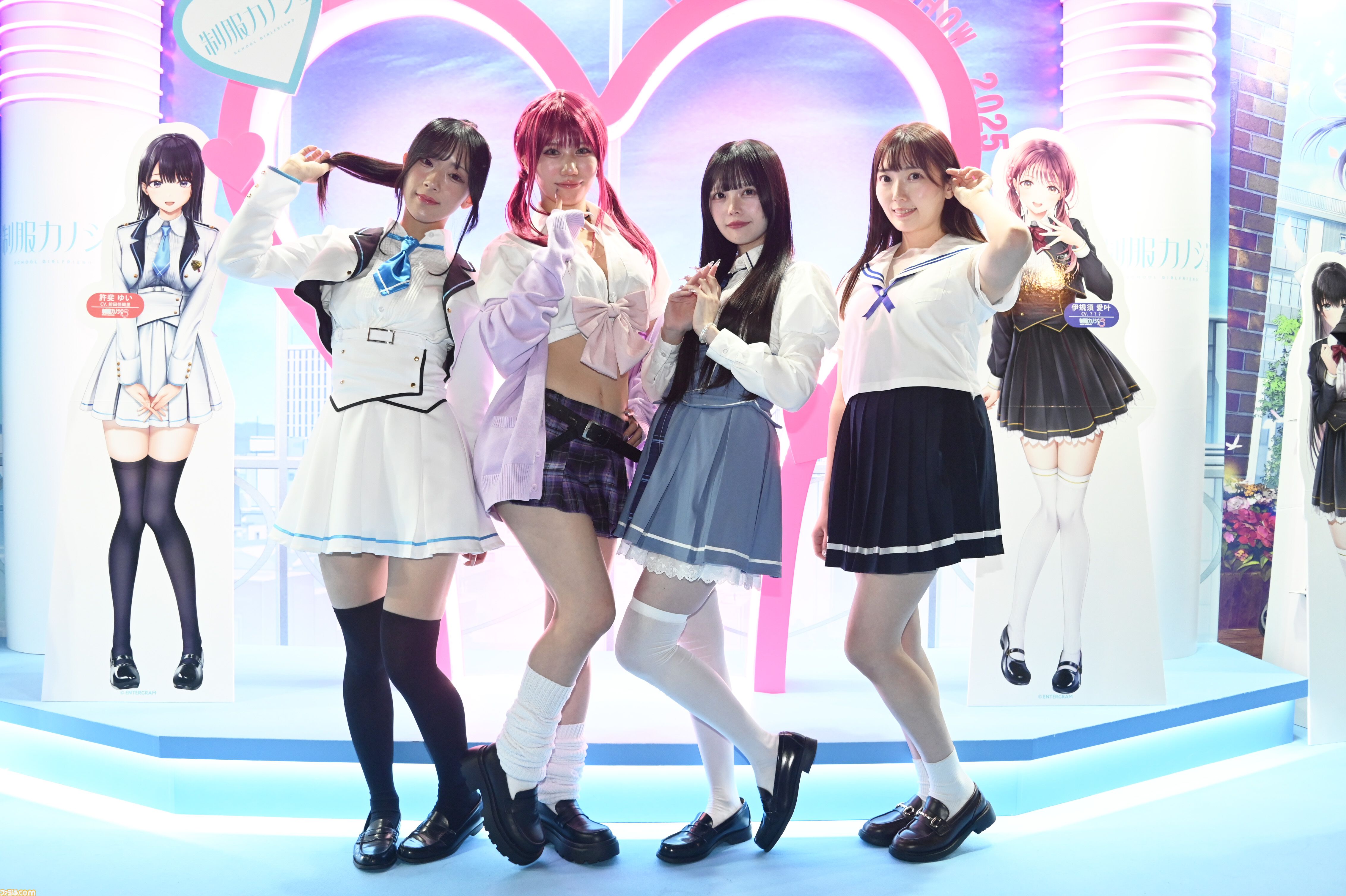 画像ページ (3/8) 『制服カノジョ3』TGS2025に福岡タワーの“恋人の聖地