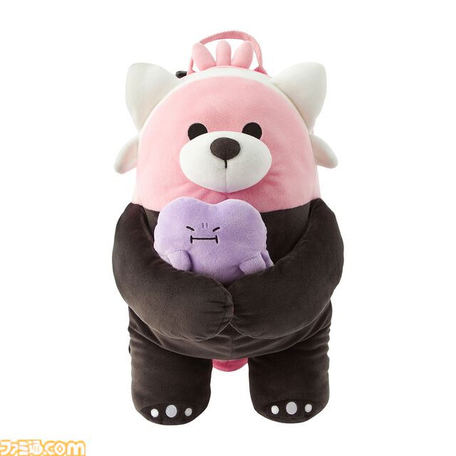 『ポケモン』メタモンを絶対逃さないキテルグマのぬいぐるみリュックが怖かわいい。うさぎメン氏デザインのゆるかわグッズがポケセンで10月4日発売