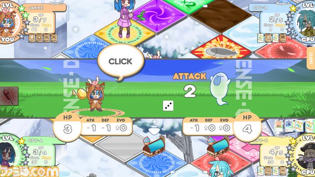 【無料】『100%おれんじじゅーすっ！』Steamにて配布中。“橙汁”のキャラが登場するすごろく対戦ゲーム。ホロライブのさくらみこが声優を務めるキャラも【5/23 02:00まで】