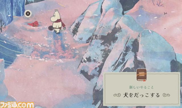 『ムーミン』ゲーム新作は冬のムーミン谷を転げ回る。犬の名前が“めそめそ”でよすぎる。小説『ムーミン谷の冬』をベースにオリジナルストーリーが展開【TGS2025】