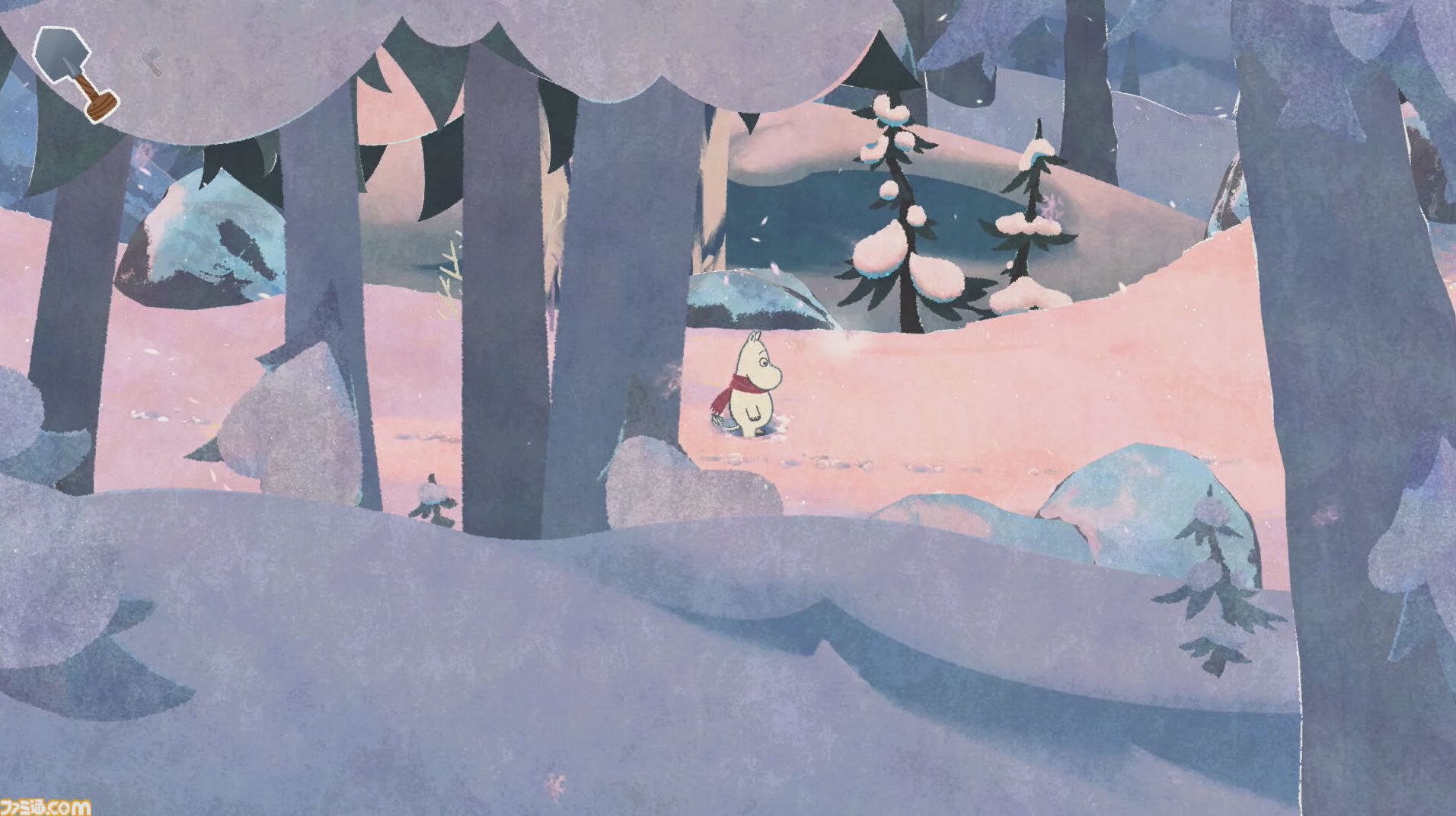 『ムーミン』ゲーム新作は冬のムーミン谷を転げ回る。犬の名前が“めそめそ”でよすぎる。小説『ムーミン谷の冬』をベースにオリジナルストーリーが展開【TGS2025】