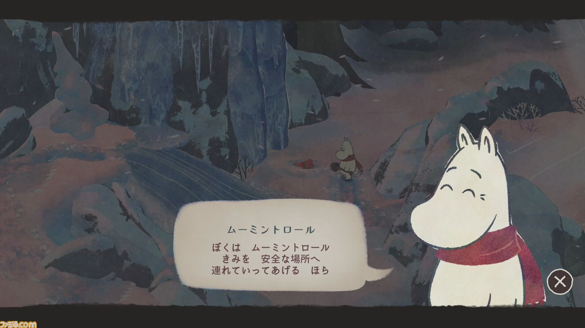 『ムーミン』ゲーム新作は冬のムーミン谷を転げ回る。犬の名前が“めそめそ”でよすぎる。小説『ムーミン谷の冬』をベースにオリジナルストーリーが展開【TGS2025】