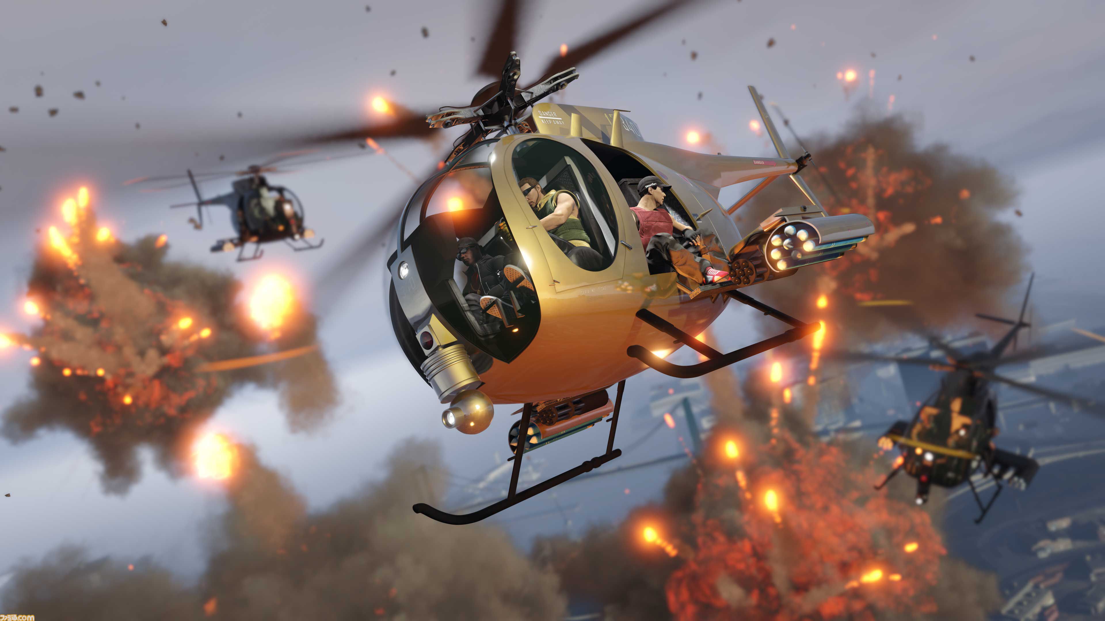 『GTAオンライン』ギャングメンバー強盗でウーバーマフト サイファーがもらえる。ドロップゾーンとスカイダイビングは報酬が3倍に