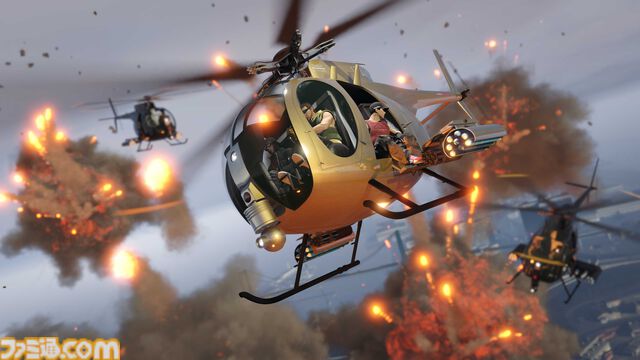『GTAオンライン』ギャングメンバー強盗でウーバーマフト サイファーがもらえる。ドロップゾーンとスカイダイビングは報酬が3倍に