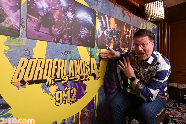 『ボーダーランズ4』新ヴォルト・ハンター“C4SH（キャッシュ）”は勝負師！ 運がよければ最強に、運が悪ければ最弱に。ランディ・ピッチフォード氏が語るランダム性の魅力【TGS2025】