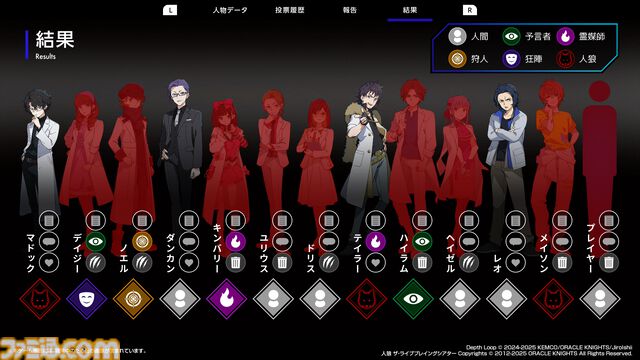 『Depth Loop』人狼側の背景・設定を知ったとき、人狼ゲームは人間への復讐劇となる。人狼ゲームの高度な戦略と濃密なドラマ、イシイジロウ氏の新たな挑戦に迫る【TGS2025】