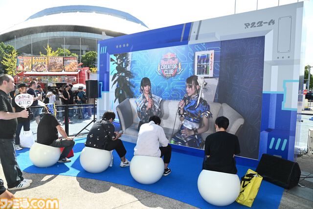 レッドブルの巨大な野外施設“Red Bull Creator Club”は「日本のゲームコンテンツが世界に羽ばたいていく手伝いをしたい」という思いから【TGS2025】