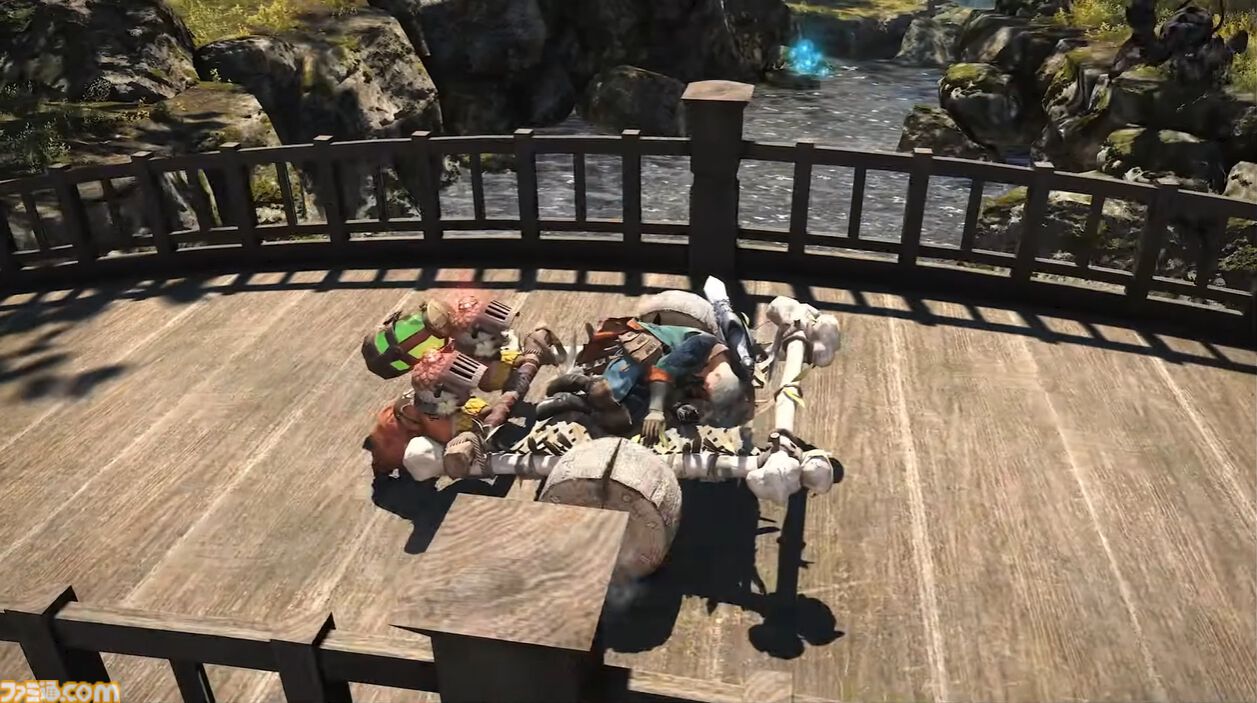 『FF14』×『モンハンワイルズ』コラボ“護竜アルシュベルド狩猟戦”が10月7日に実装、パッチ7.35と同時公開【TGS2025】