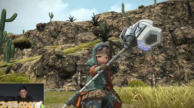 『FF14』×『モンハンワイルズ』コラボ“護竜アルシュベルド狩猟戦”が10月7日に実装、パッチ7.35と同時公開【TGS2025】