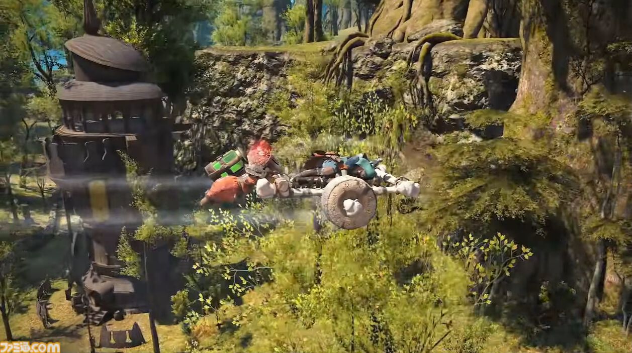 『FF14』×『モンハンワイルズ』コラボ“護竜アルシュベルド狩猟戦”が10月7日に実装、パッチ7.35と同時公開【TGS2025】