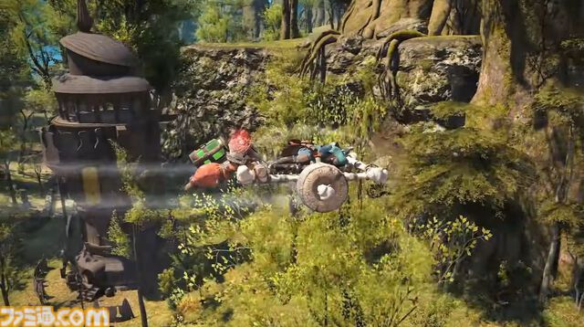 『FF14』×『モンハンワイルズ』コラボ“護竜アルシュベルド狩猟戦”が10月7日に実装、パッチ7.35と同時公開【TGS2025】