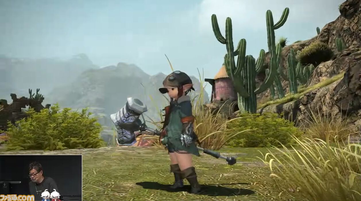 『FF14』×『モンハンワイルズ』コラボ“護竜アルシュベルド狩猟戦”が10月7日に実装、パッチ7.35と同時公開【TGS2025】