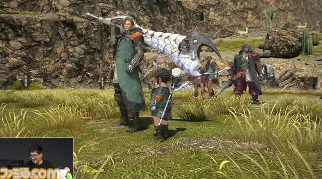 『FF14』×『モンハンワイルズ』コラボ“護竜アルシュベルド狩猟戦”が10月7日に実装、パッチ7.35と同時公開【TGS2025】