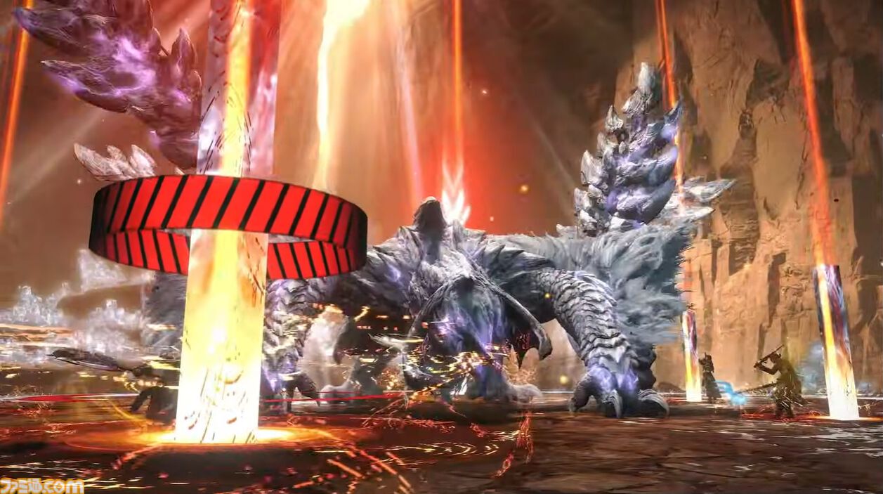 『FF14』×『モンハンワイルズ』コラボ“護竜アルシュベルド狩猟戦”が10月7日に実装、パッチ7.35と同時公開【TGS2025】