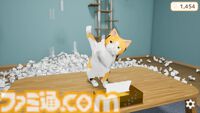 『ねこティッシュ』猫がティッシュをまき散らすシュール癒やし系クリッカーゲーム。ある条件で“猫ミーム”のオマージュも。10月7日にSteamほかで配信開始