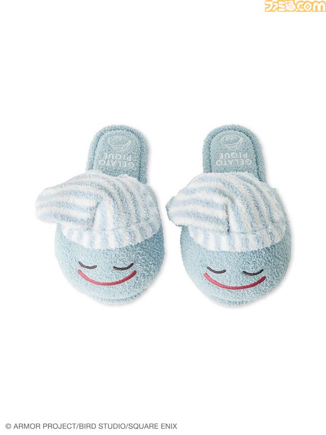 『ドラクエ』ジェラピケコラボの特設ページがオープン。すやすや眠るスライムやドラキーがかわいいパジャマやルームシューズなどが公開