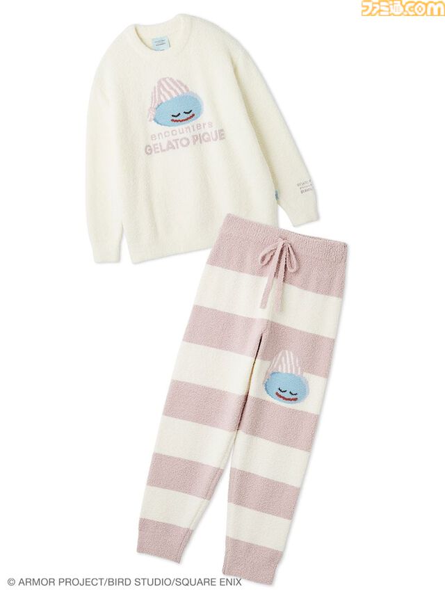 『ドラクエ』ジェラピケコラボの特設ページがオープン。すやすや眠るスライムやドラキーがかわいいパジャマやルームシューズなどが公開