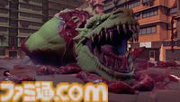 『怪獣クリーナー』巨大怪獣の死骸お掃除シム。放射能漏出、爆発する臓器など危険に満ちた巨体をスライス、吸引、高圧洗浄