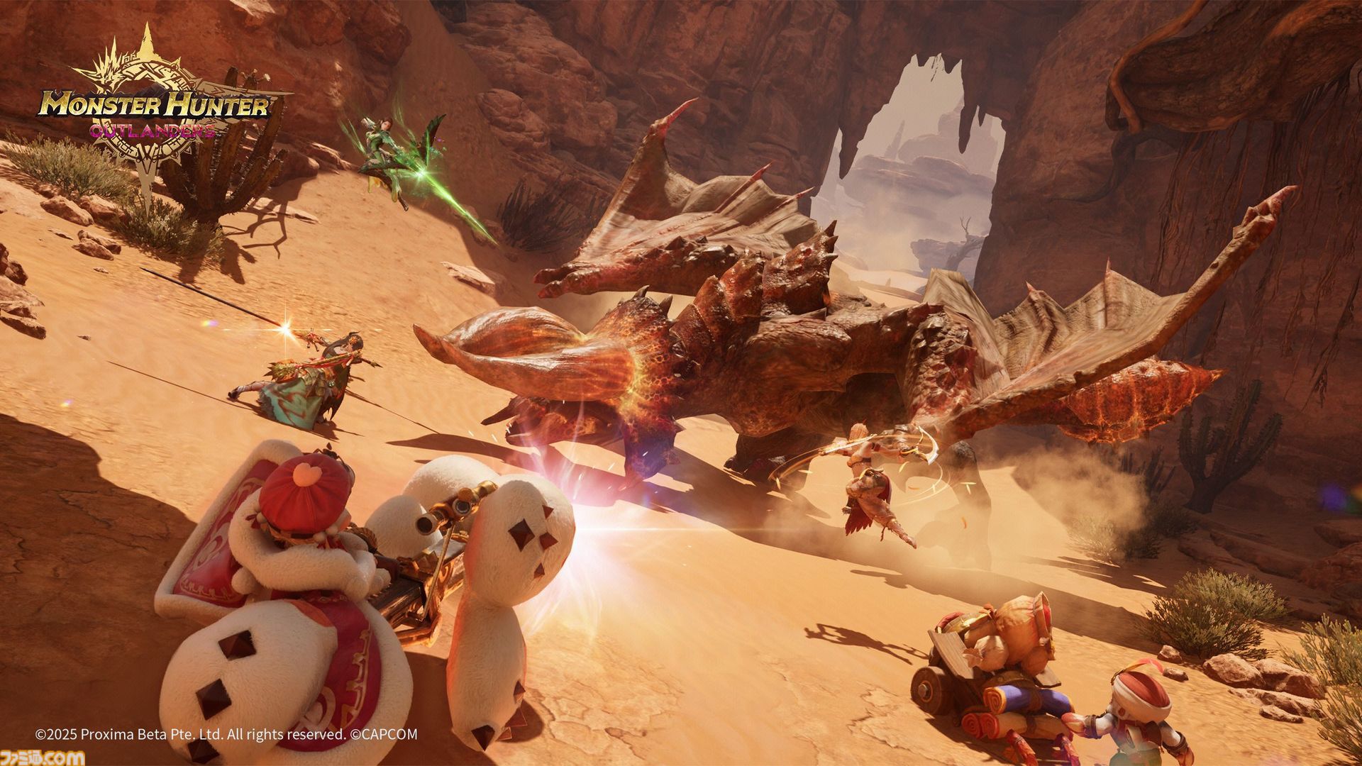 『モンハンアウトランダーズ』インタビュー。全武器種に追加される新アクションはモバイルゲームだからこそ軽快なものに。タッチ機能にはこれまでの開発ノウハウが詰まっている！