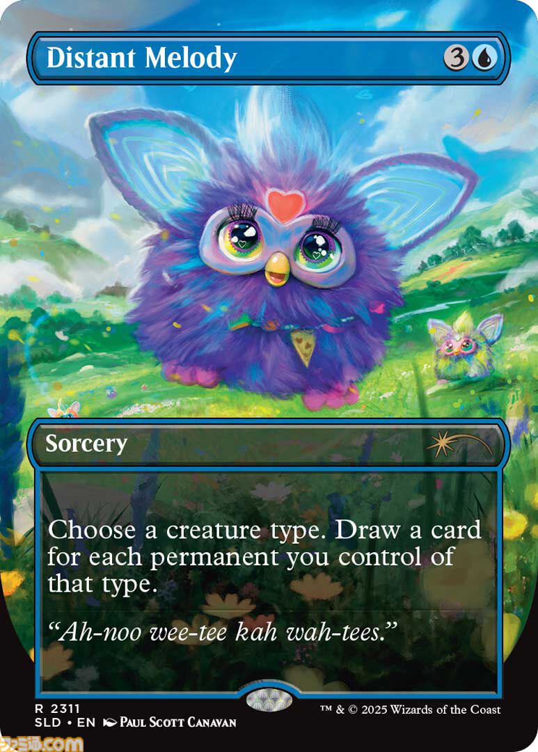 MTG】ファービーとのコラボカードが登場。ホラーテーマの新パックが10