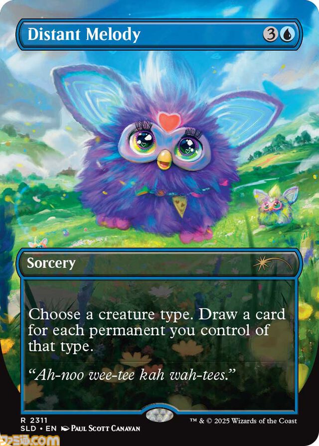 【MTG】ファービーとのコラボカードが登場。ホラーテーマの新パックが10月14日より数量限定で予約開始。映画『ジョーズ』などのカードも収録