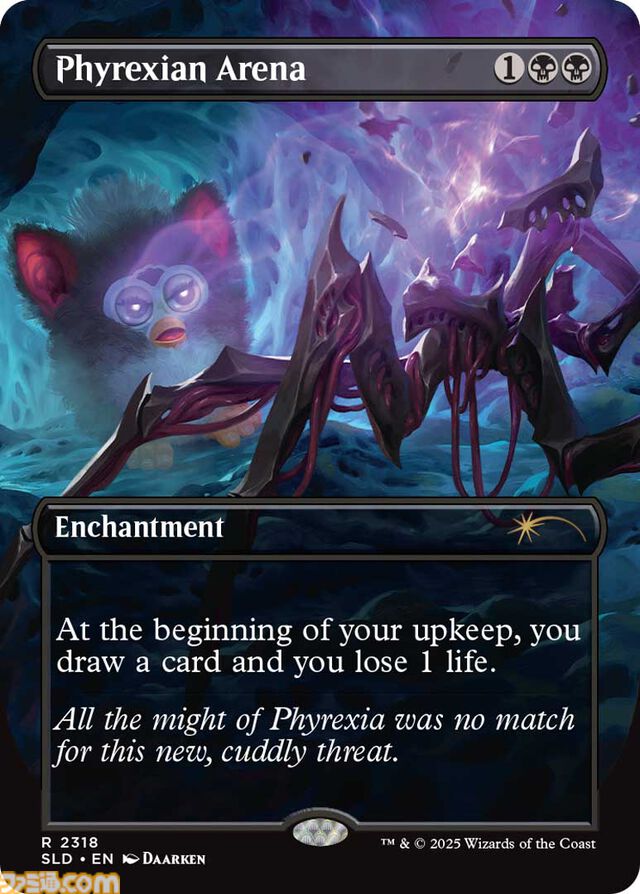 【MTG】ファービーとのコラボカードが登場。ホラーテーマの新パックが10月14日より数量限定で予約開始。映画『ジョーズ』などのカードも収録